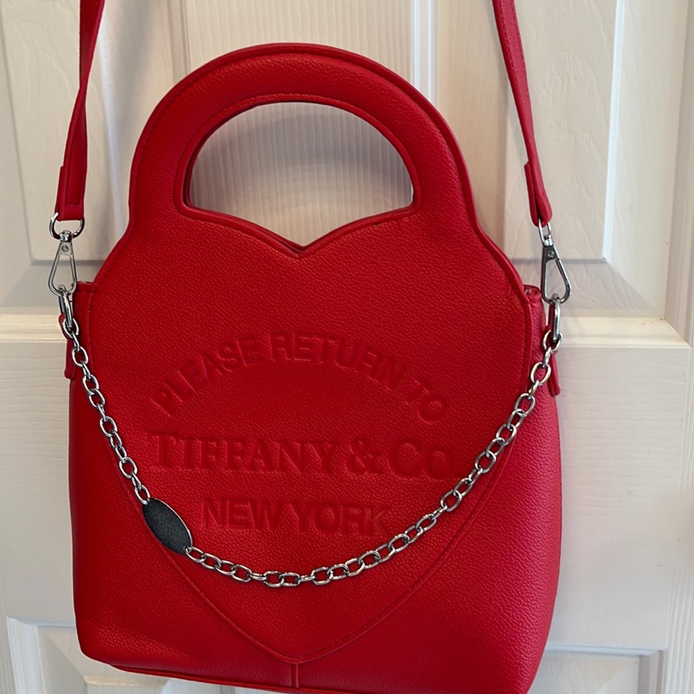 Open to offers! Designer inspired red heart bag. Brand new